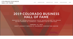 Desktop Screenshot of coloradobusinesshalloffame.org